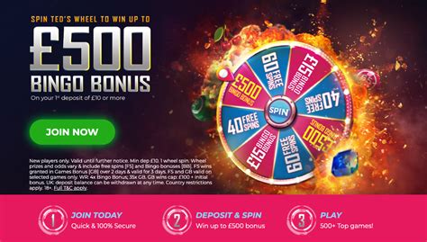 ted bingo review|Ted Bingo – Spin To Win Up to £500 Bingo Bonus .